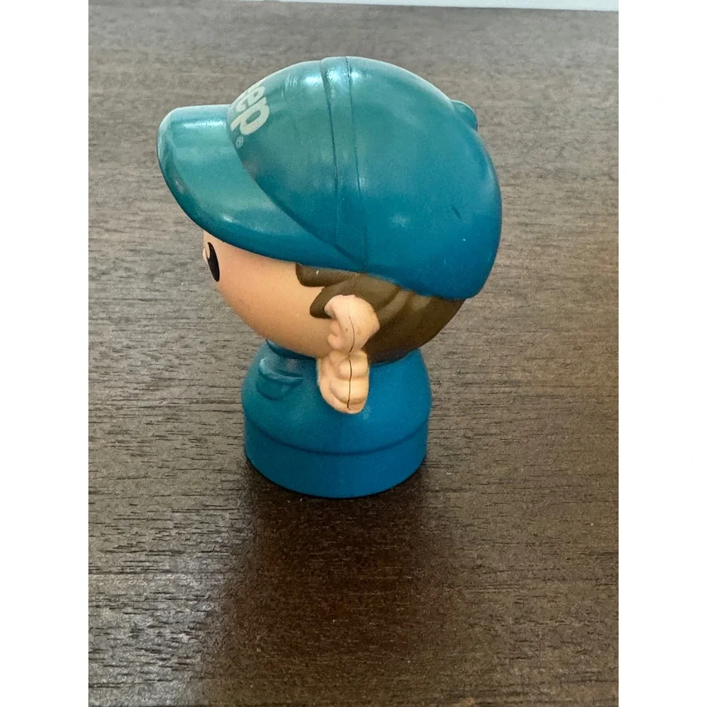 Mega Bloks First Builders Jeep Boy Figure Teal Hat AM90280